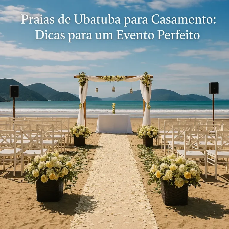 Praias de Ubatuba para Casamento