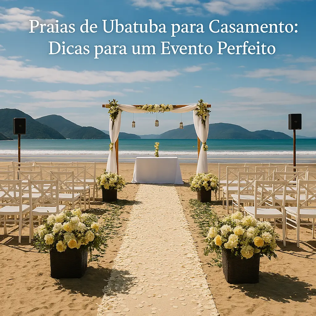 Praias de Ubatuba para Casamento