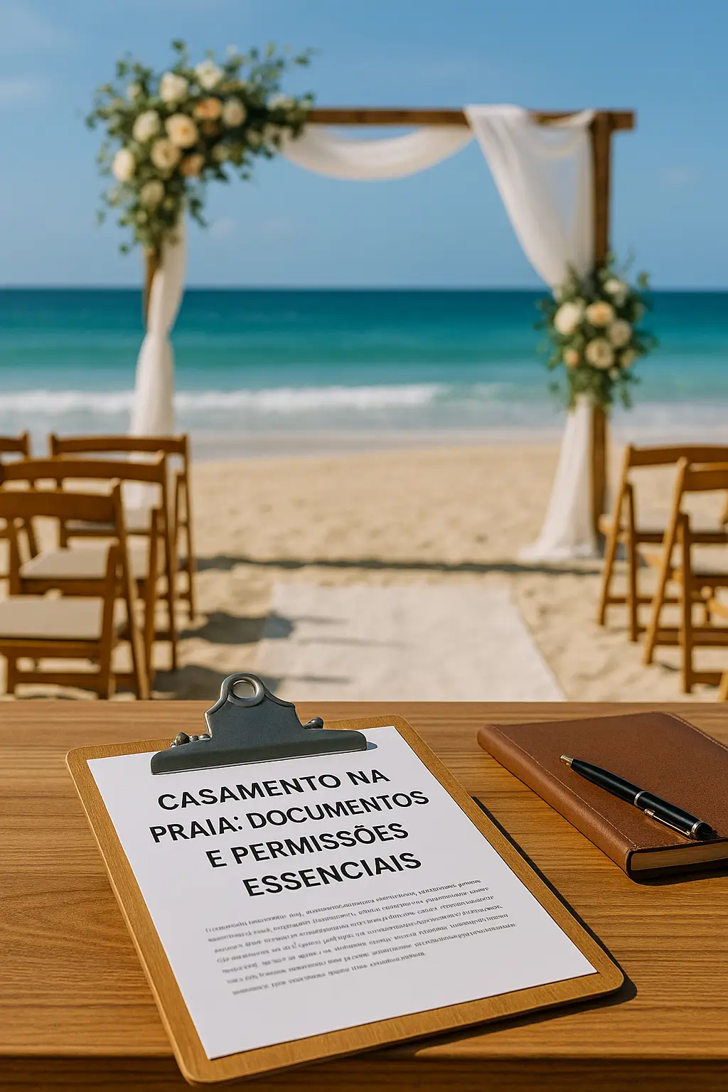 Casamento na Praia Documentos-e Permissoes