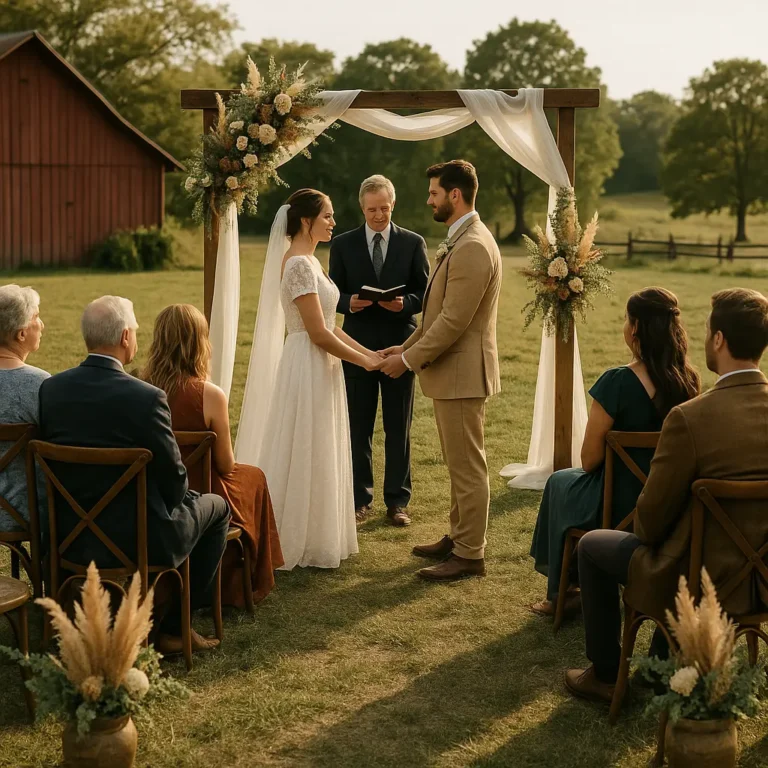 Casamento no Sitio em Poucos Meses