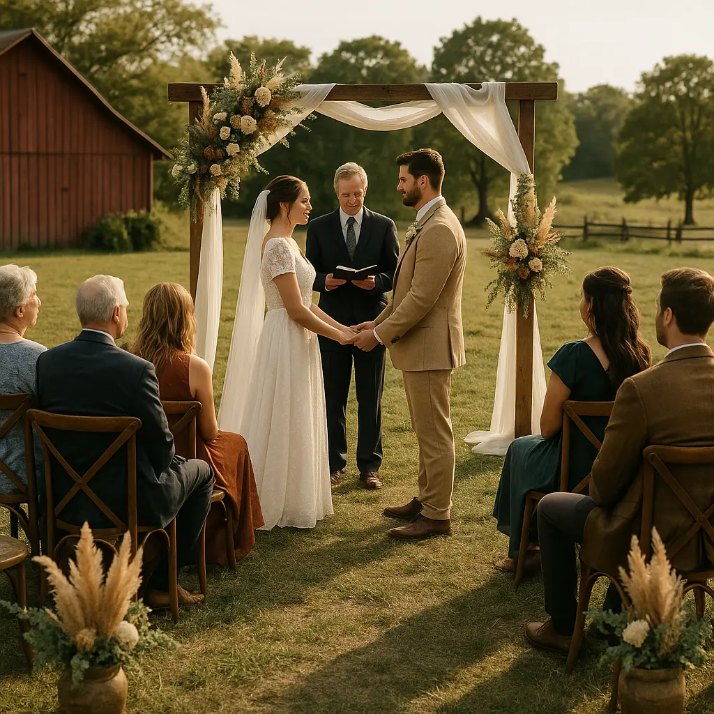 Casamento no Sitio em Poucos Meses