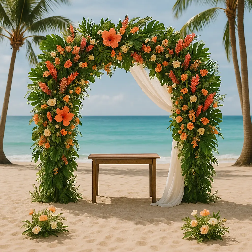 Decoracao para Casamentos na Praia